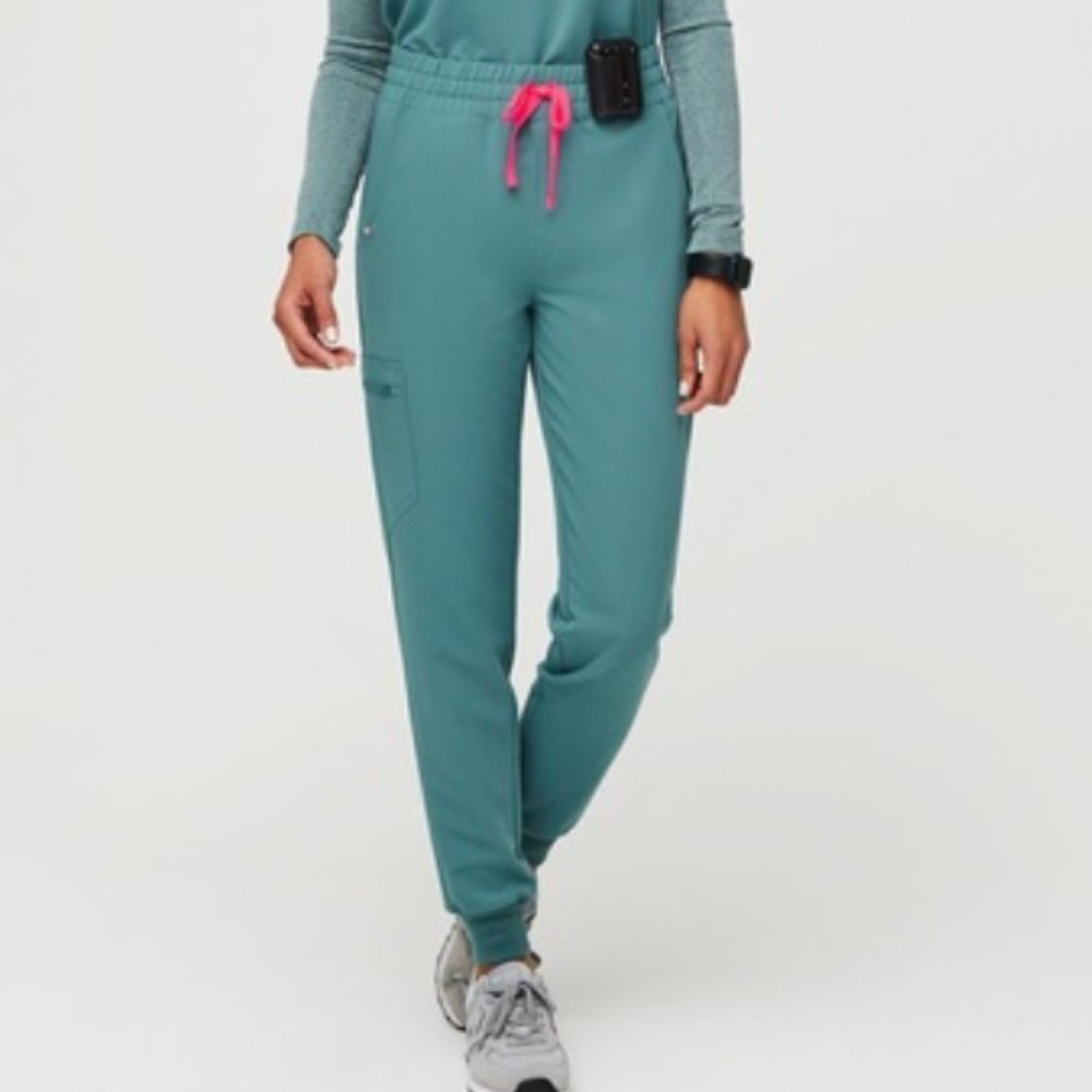 Limited Edition Figs Hydrogreen High waisted Zamora Joggers Small Petite